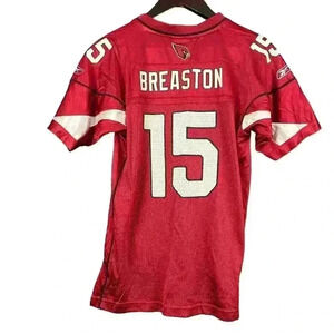 Arizona Cardinals #15 Breaston LARGE Jersey Youth Onfield Reebok Sports FootBall
